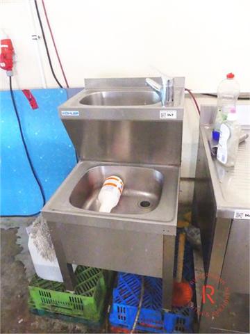 Handwasch - Ausgussbeckenkombination